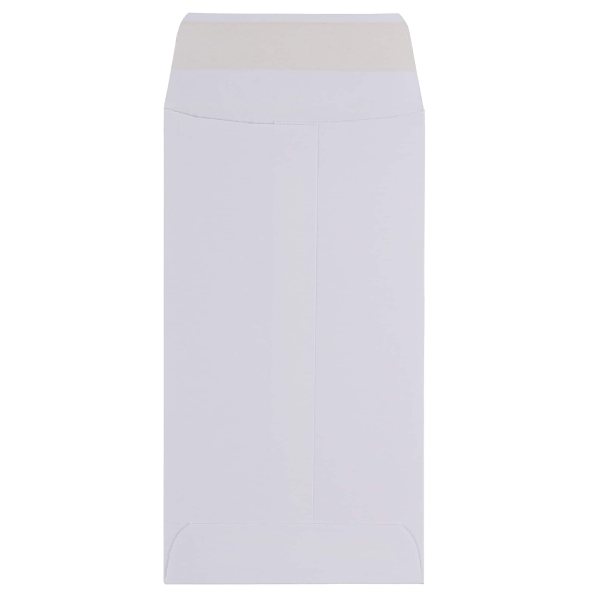 JAM Paper White #5 Coin Envelopes